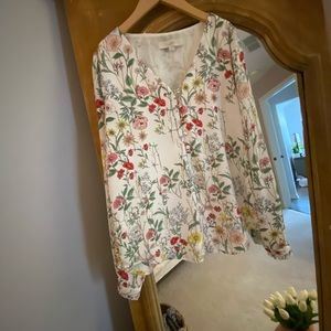 Loft floral shirt
